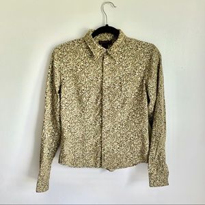 VINTAGE RALPH LAUREN COTTAGECORE CORDUROY TOP